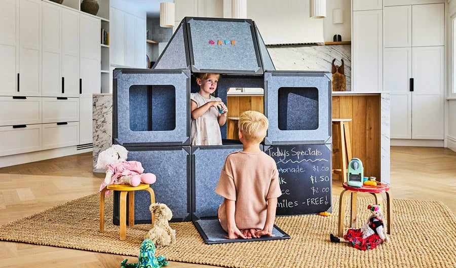 🏠Jeu de Construction Magnétique Créatif BabyMontessori™ – Apprentissage & Imagination pour Enfants (24 Panneaux)
