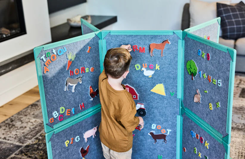 Jeu de Construction Magnétique Créatif BabyMontessori™ – Apprentissage & Imagination pour Enfants